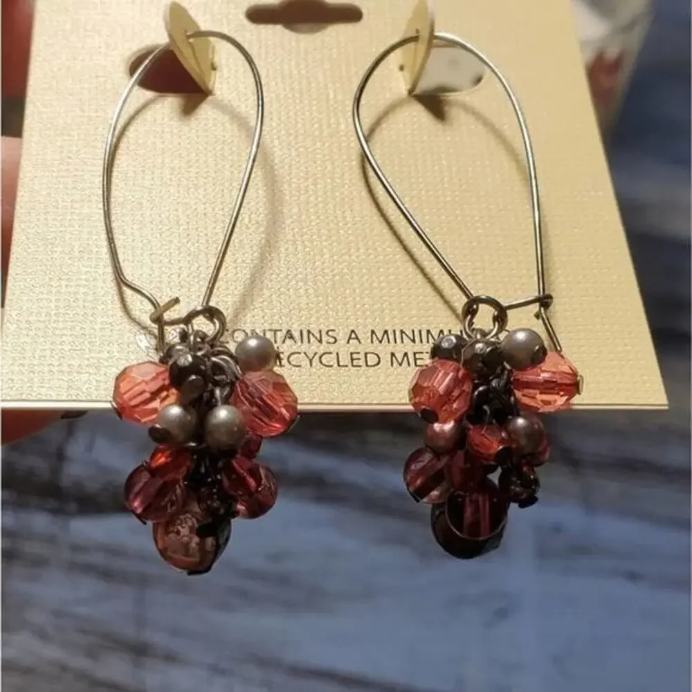 NEW the Sak jeweled chandelier earrings‎